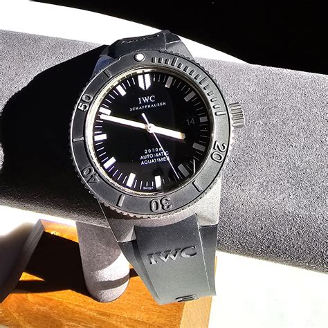 iwc aquatimer titanium review|2000 gst aquatimer.